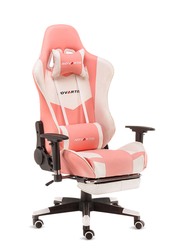 عمده فروشی صندلی بازی PU PVC Modern Racing Pink Gear با کیفیت بالا 